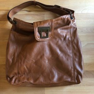 Faux leather purse